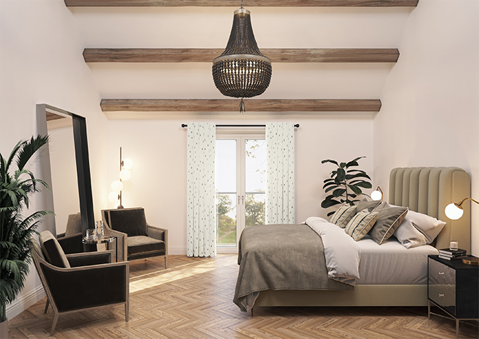 Ink Spots, Grey - Made to Measure Curtains - Image 14